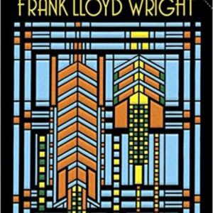 Stained Glass Window Designs of Frank Lloyd Wright Coloring Book